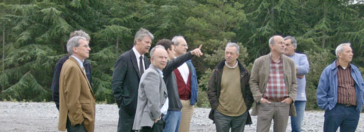 Visite du Pôle d'Excellence Rurale à Villanière