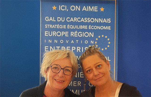 Valérie Lafon et d'une gestionnaire Céline Maraire
