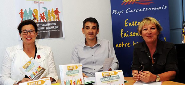 Conférence de presse pour la sortie Guide des Sorties en Pays de Carcassonne