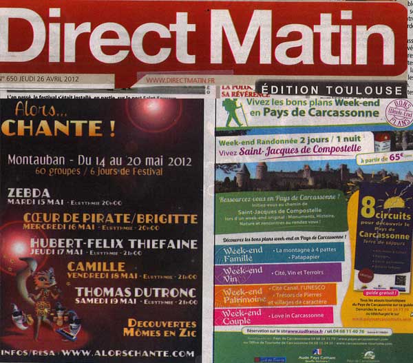 pub direct matin toulouse