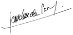 Signature de Jean Claude P&eacute;rez