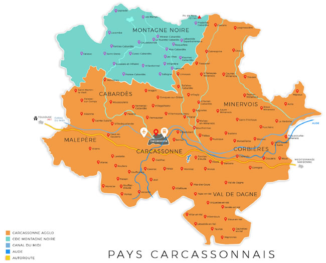 Le pays carcassonnais