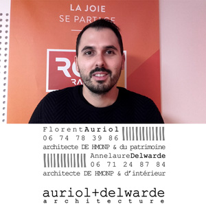 Emission RCF - Florent Auriol (Architecte Agrée Patrimoine)